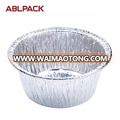 4oz 120ml Round Aluminum Foil  Egg Tart Plate Tray